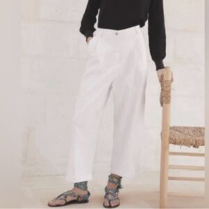 Momoni $250 made in Italy wide leg trousers. Size S. 40. Excellent condition.